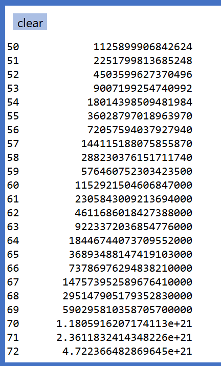 big integers
